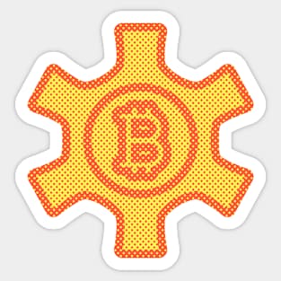 BITCOIN IS MY FORTUNE WHEEL Sticker